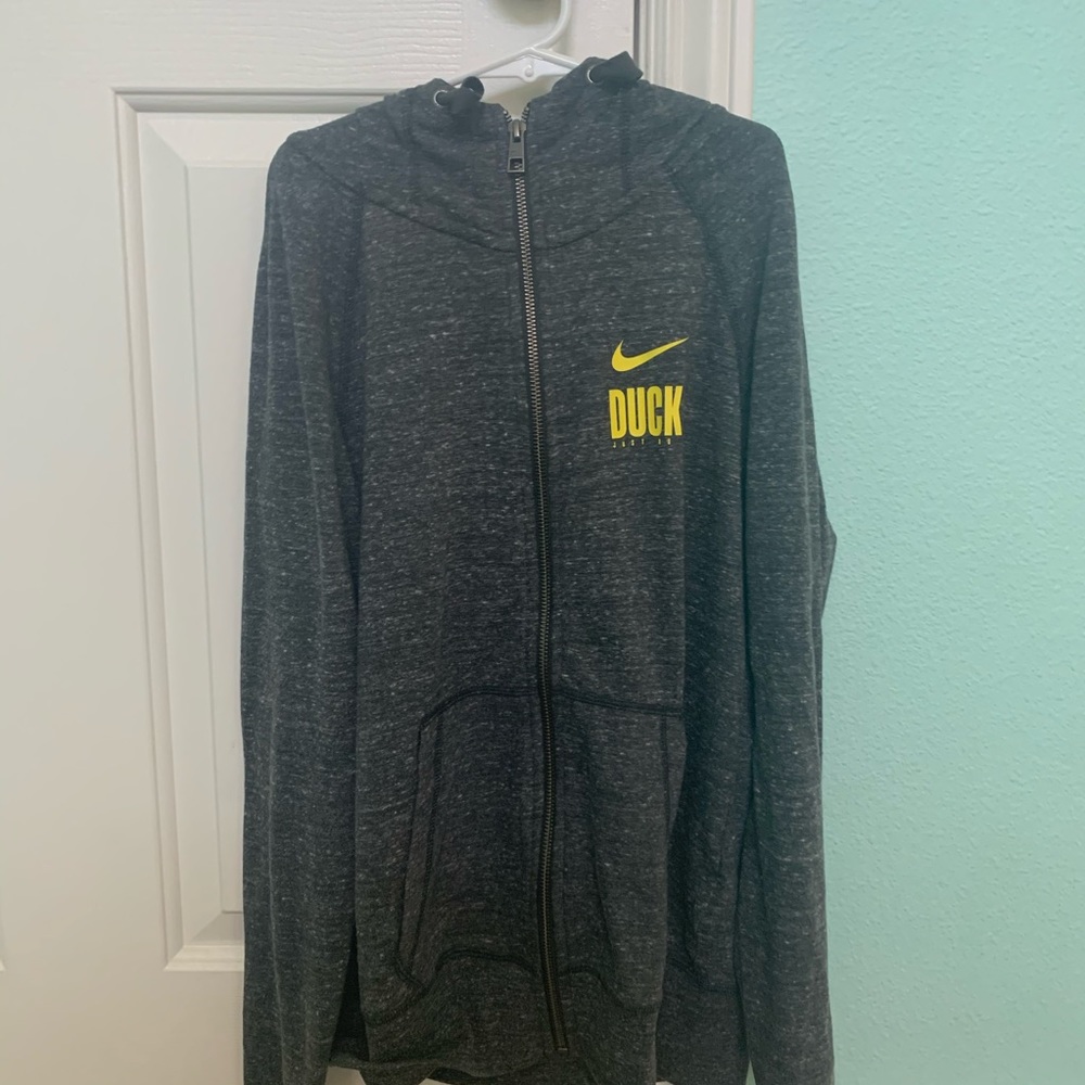 BRAND NEW OREGON DUCKS NIKE ZIP UP